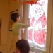 2007.11.14.ovi Mikulás festés az ablakra 012