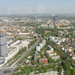 Olympiapark München, kilátás az olimpiai toronyból 2.