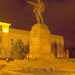 Lenin szobor a főtéren