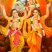 radha krishna bless chaitanya and nityananda mahaprabhu or61