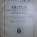 Tacitus Dialogus Agricola 1