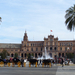 Sevilla - Az 1992-es világkiállításra épült Plaza de España és a