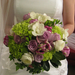 jardine lila-fehér menyasszonyi csokor