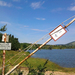 Ostorosi tó és a kutyát fürdetni tilos tábla:)