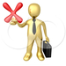 33162-Clipart-Illustration-Of-A-Gold-Businessman-Carrying-A-Brie