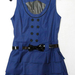 90924C-50A D&G BLUE COTTON DRESS SIZE 2 4 6  PRICE USD45