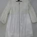 91016A-12A PRADA  WHITE LACE&COTTON DRESS SIZE 2 4 6 PRICE USD49