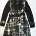 91018A-04A  PRADA GREY WOOL COAT SIZE 2 4 6 PRICE USD54