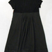 90717C-18 GUCCI BLACK SILK&JERSEY DRESS SIZE 2 4 6(BACK) PRICE U