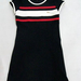 90802C-14A GUCCI BLACK COTTON JERSEY DRESS SIZE 2 4 6 PRICE USD 