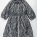 90714B-04 CHANEL BLACK SILK&POLYESTER DUSTCOAT SIZE 2 4 6 PRICE 