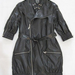 90729B-13B   CK BLACK COTTON&POLYESTER DUSTCOAT SIZE 2 4 6  PRIC