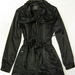 90729C-37A   CK BLACK POLYESTER DUSTCOAT SIZE 2 4 6  PRICE USD 4