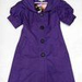 90715C-45A MIUMIU PURPLE COTTON DUSTCOAT SIZE 2 4 6 PRICE USD 40