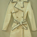 90714C-29 MOSCHINO WHITE COTTON DUSTCOAT SIZE 36 38 40 PRICE USD