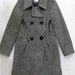 90926B-14A MOSCHINO GREY WOOL COAT SIZE 36 38 40 PRICE USD 49