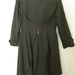 90716E-28A LOUISVUITTON BLACK COTTON&POLYESTER DUSTCOAT SIZE 2 4