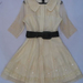 90716A-26 ANNA SUI BEIGE ORGANZA DUSTCOAT SIZE 2 4 6 PRICE USD 4