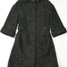 90924B-24E KENZO GREY&GREEN WOOL COAT SIZE 2 4 6 PRICE USD58