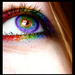 rainbow eye