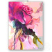 rose de amour watercolor rose card postage-p137262719179679485td