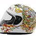 KBC Ed Hardy  Tiger  VR-2 Helmet White detail (Medium)